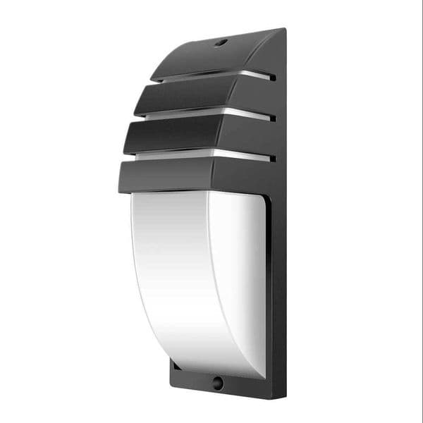 Waterproof outdoor 12W LED porch light black aluminum wall light garden courtyard corridor balcony Sconce light AC110V 220V X241025