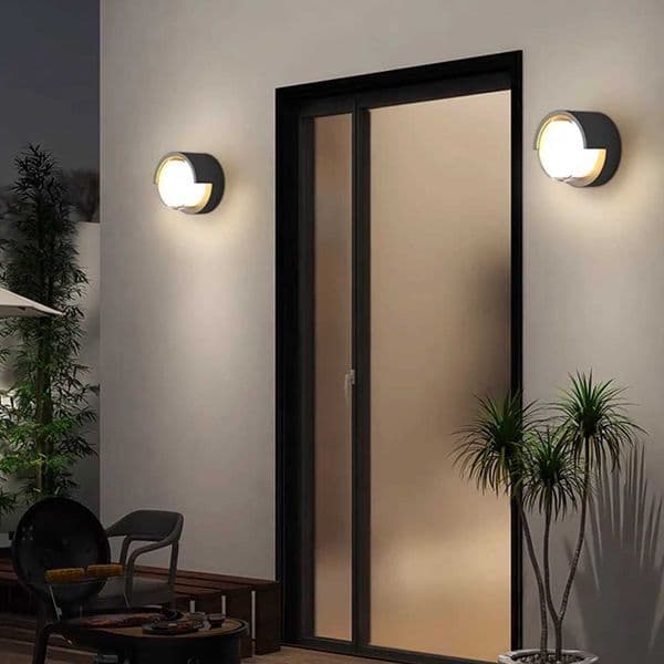 Outdoor LED wall lamp motion sensor AC85-265V 6W 12W waterproof indoor and outdoor wall lamp home villa courtyard decoration modern X241025