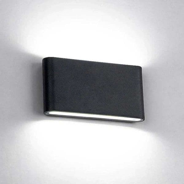 6W 12W waterproof AC85-265V LED wall lamp modern Nordic luminous indoor wall lamp living room porch outdoor X241025