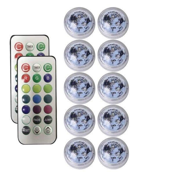 Underwater RGB Submersible Lights Wireless LED Car Interior Ambient Light Remote Control Decor Auto Roof Foot Atmosphere LampLX241026