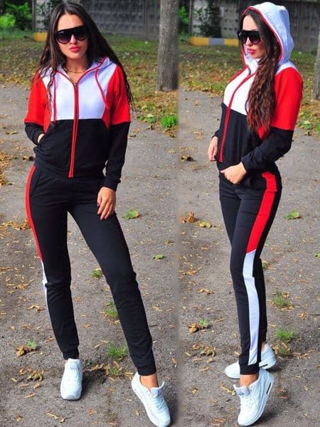 Womens two-piece casual track and field clothing sportswear 2-piece hoodie and sweatpants autumn and winter clothing 241025
