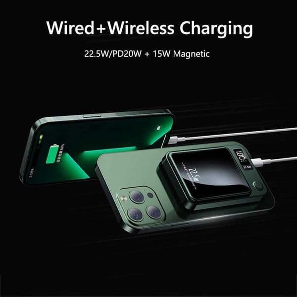Hot Sale Magnetic Power Bank 20000mAh 15W Wireless Charger for iPhone 15 14 13 12 pro P60 PD 20W Fast Charge Powerbank T241026