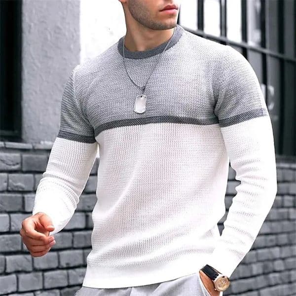 Autumn and winter sports fitness slim breathable mens long sleeve Tshirt Europe the United States men O collar shi 241025