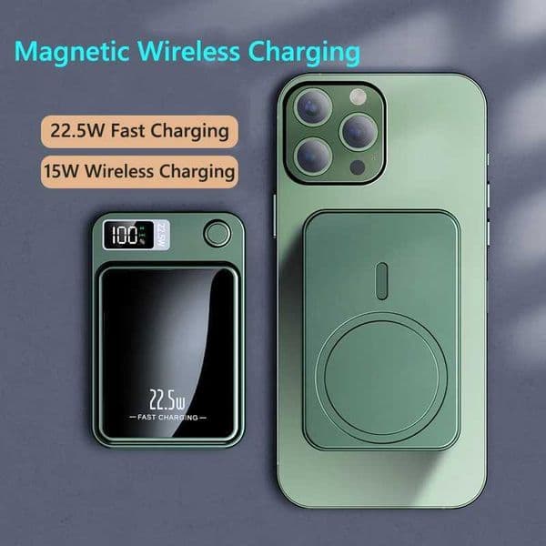 5000mAh magnetic power pack PD20W fast charging Powerbank wireless charger external battery suitable for Phone O250306