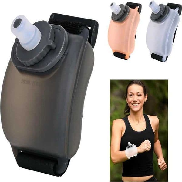 Outdoor Portable Running Wrist Water Bottle Adjustable Small Sports Wrist Water Bottle Cup For Outdoor Fitness Cycling MarathonXJ241026