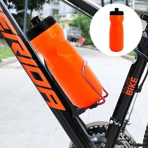 600ML Bicycle Water Bottle Outdoor Cycling Water Bottle Squeezable Gym Fitness Running Sports Water Bottle Road Bike BottleXJ241026