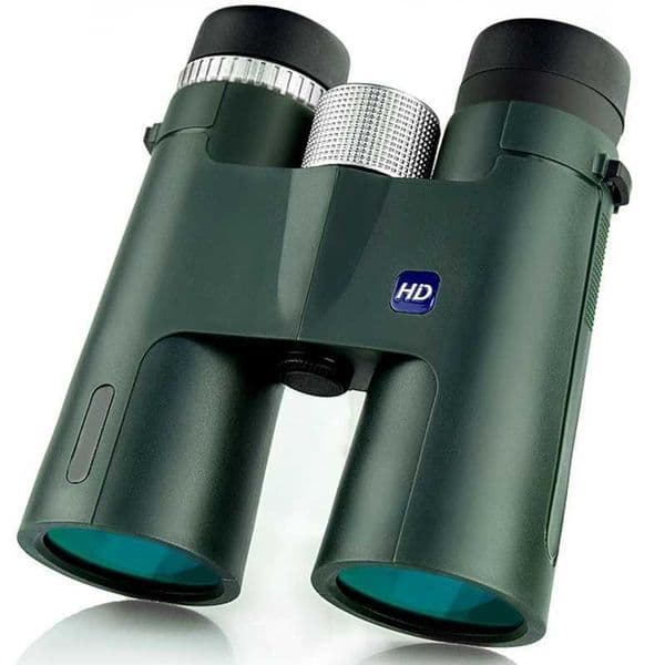 12x42 HD Powerful Binoculars Professional Waterproof Low Night Vision Telescope with Phone Clip f Outdoor Hunting Bird WatchingXJ241028