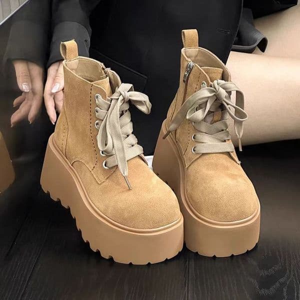 2025 Soled Snow Boots Women's Winter Thick Warm Fur One Comfortable Outside Wear Casual Furry Shoes high-quality Sports a1b6