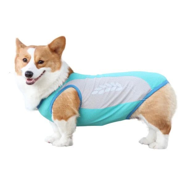 Lightweight Large Shirt Elastic Dog Reflective Tshirt Pet Summer Cool Breathable Clothing for Small Medium and Dogs 241028