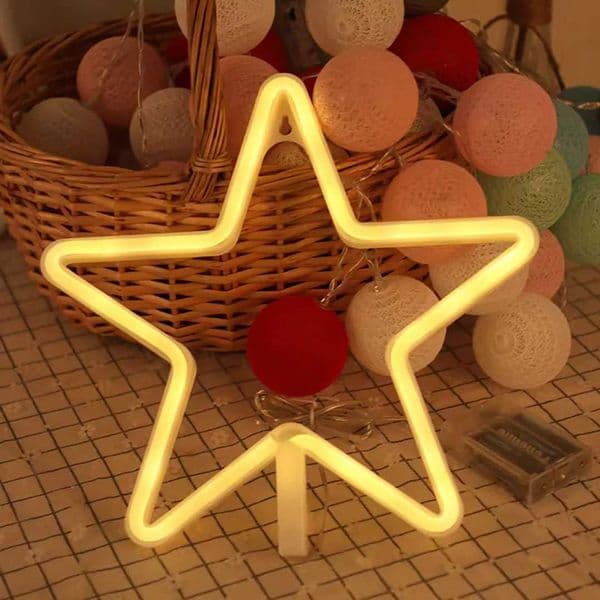 Starlight neon lights USB/battery powered decoration for birthday parties vacations bedrooms weddings and game rooms X241028