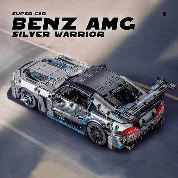 Precision Engineering with Over 200 Pieces: Realistic Sports Car Modeling Activity