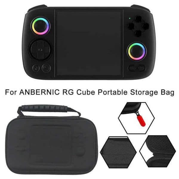 Portable Organizer Bag For RG Cube Handheld Storage Bag For Anbernic RGCUBE Game Bag Shockproof Protective CaseXJ241030