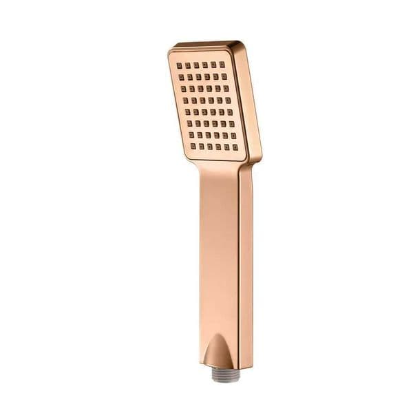1PC ABS Hand Shower Bathro Gold/Rose Gold/Bed Gold Shower Square Sprayer Thread G1/2 M241030