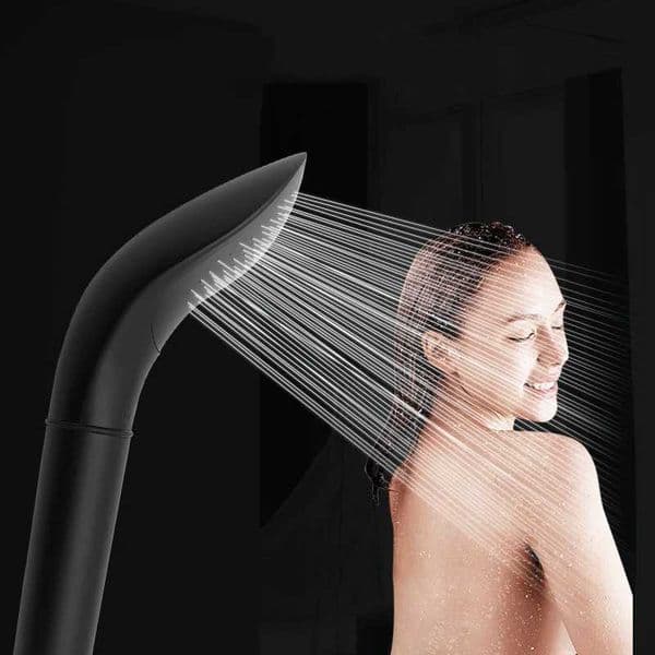 New ABS Black Shower High Pressure Water Saving Sprayer Bathro Accessories With filter M241030
