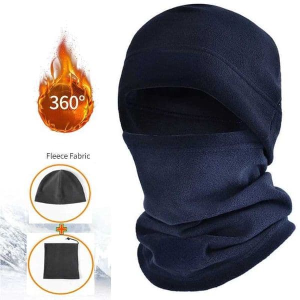 Winter Polar Coral Hat Wool Balaclava Mens Facial Warmth Beanies Hot Headmask Tactical Hunting Hiking Scarf Cs W241029