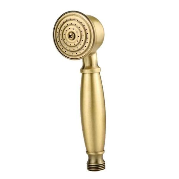 Handheld Shower Bathro Brass 17.5x5cm Chre Round Detachable Vintage Antique Black Bronze M241030