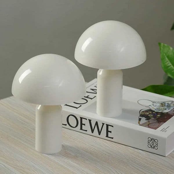 Mushroom Nightstand Lighting Lamp Brightness Adjustable Color Changing Minimalist Battery Operated Bright Bedroom Bedside DecorLX241030