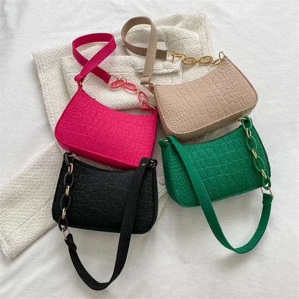 Fashion Felt Shoulder Bags for Women Women's Subaxillary Design Advanced Texture Armpit Handbags Purses Crescent Saddle Bag