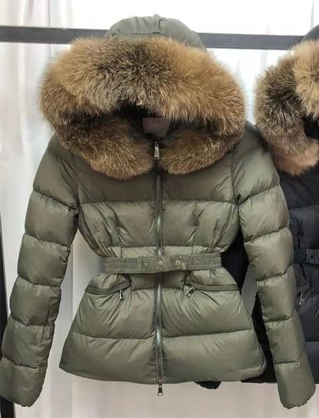 Women down jackets Fur collar coat Down filling colorful coats Ladies jackets Waist retraction coat Top Quality Girly Pink Winter coat Warm Outwear Thicken jacket 22