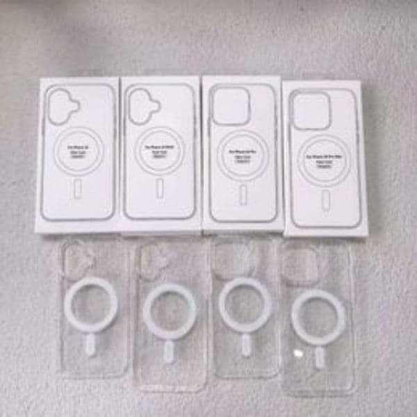 Clear Shockproof Space Magnet Phone Case with N52 Strength Magnets - Fits Various Apple & Samsung Devices