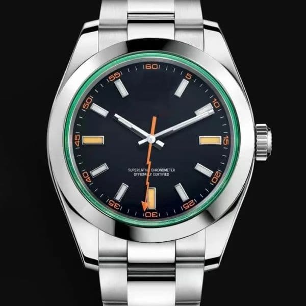 Mens Air King Watch Automatic Mechanical Wristwatches Sapphire Crystal Stainless Steel eta2813 Movement Watches