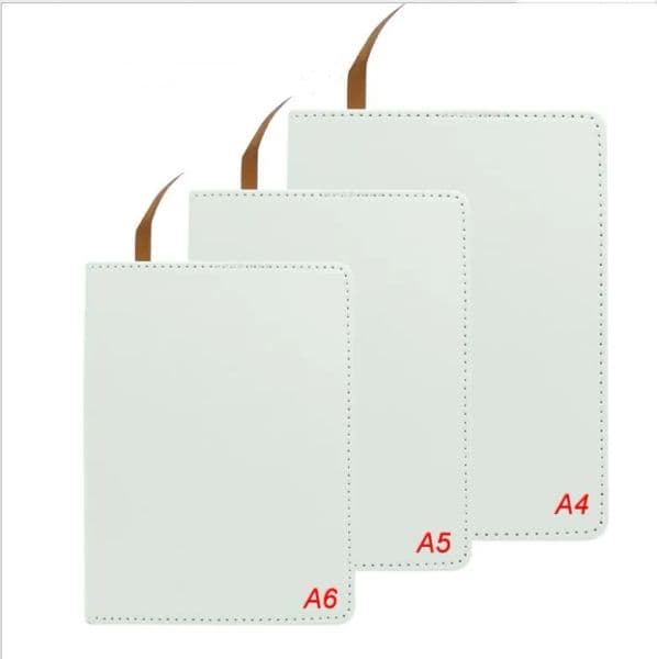 Wholesale Sublimation Blank Notebook Journal Leather Notebooks DIY Personalized Hot Transfer Printing For School Office Travel With ZZ B2