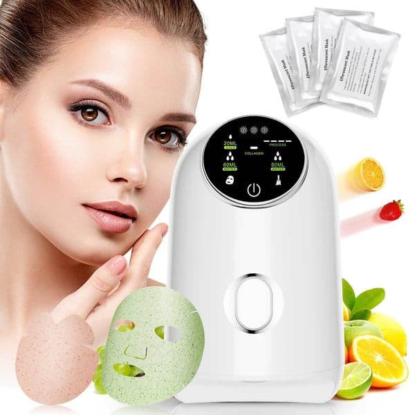 Devices Face Maker Machine DIY Treatment Fruit Natural Vegetable Collagen Beauty Self-made Mask Device Skin Care Tool 230904