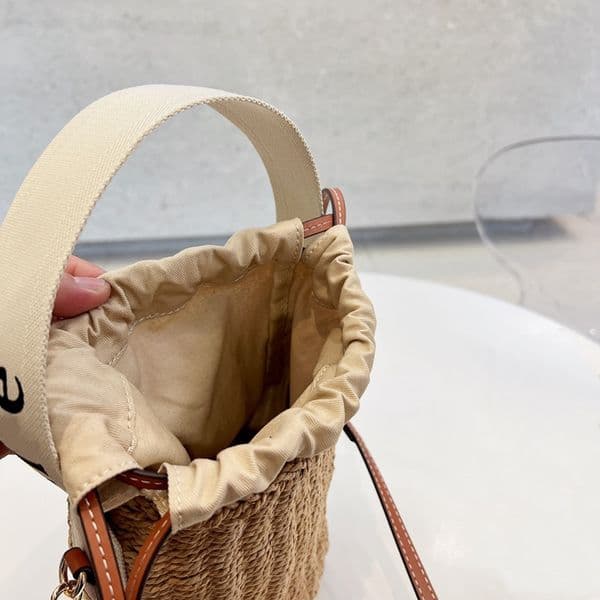 Mini Crochet Straw Bags Summer Beach Handbags designer bag tote bag luxury handbag shopping totes 5A