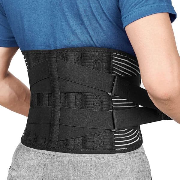 Luxury Lumbar Belt Gym Support Men Orthopedic Corset maquillaje Girdle Spine Decompression Strap Waist Trainer Lower Back Pain Relief Free Shipping