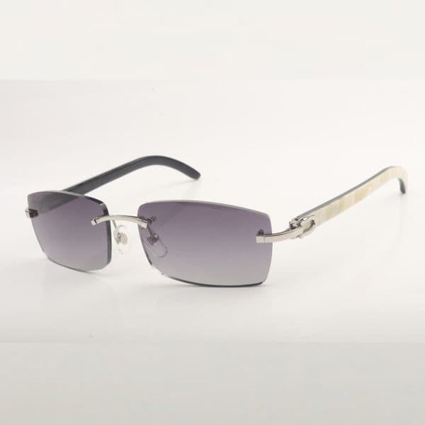 Glasses Sunglasses travel Natural Buffs 3524012 Mixed Buffalo Horn for Men and Women Eyeglas