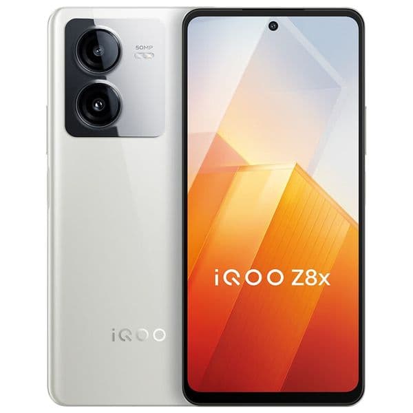 Original Vivo IQOO Z8X 5G Mobile Phone Smart 12GB RAM 256GB ROM Snapdragon 6 Gen1 Android 6.64" 120Hz LCD Full Screen 50.0MP OTG 6000mAh Fingerprint ID Face Wake Cell Phone