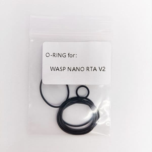 Rubber Sillicone Seal O-Ring for WASP NANO RTA V1 / V2 Machine Accessories Bag