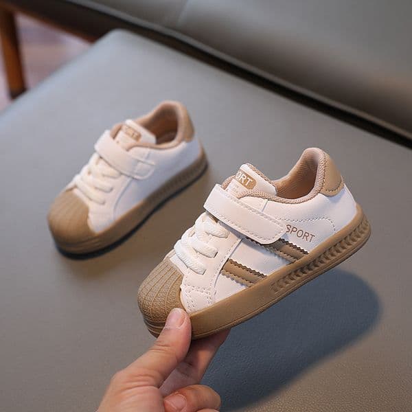 Athletic Outdoor Kids Casual Shoes Sneakers Boys Sport Breathable Tennis Sneaker Baby Children Girls Spring White Flat Running Shoe 230915 S260326