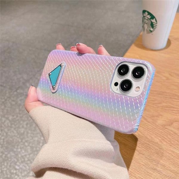 Designers Frosted Classic Stripe Phone Case For IPhone 16pro 15promax 15 14promax 14 14plus 13promax 12 11 leather Cover for samsumg s25ultra s25 s24u s24 s23u s22
