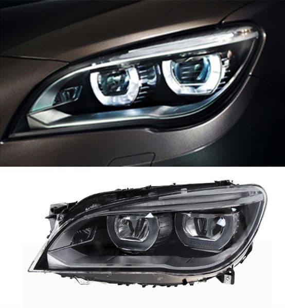 Headlamp For BMW 7 Series 2009-20 15 Upgrade All LED F02 Styling Headlight LED Daytime Light High Beam Accessory