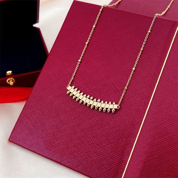 Clash pendant necklace love necklace fashion jewelry for women 18K rise gold rotatable bullet mens Necklace designer jewellery party christmas gift wholesale