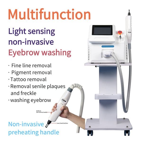 Best Selling Laser Tattoo Removal Machine Picosecond Laser Skin Whitening Tightening Shrinking Pores Blemish Removal Laser Machine