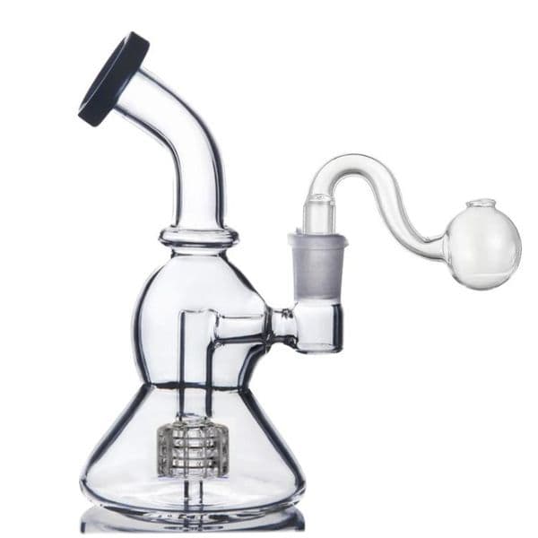 2026 New Mini Bubbler Glass Ash Catcher Inline Percolator Water Pipe Oil Rig Bong Best Quality 14Mm Free Shipping
