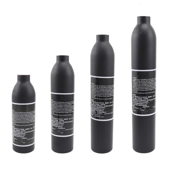 Air Pumps Accessories 4500Psi Aluminum Co2 Cylinder Aquarium Tank M18x15 Thread High Pressure 300bar Oxygen Gas Bottle Filling 230923