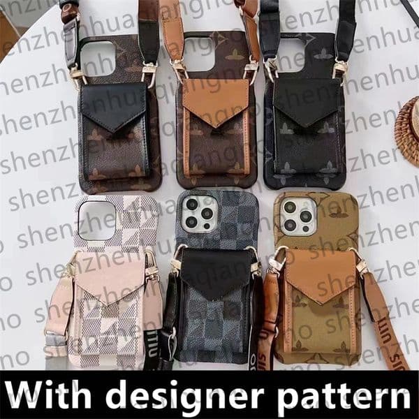 Crossbody Shoulder Strap Lanyard Phone Case For iPhone 16 Pro Max Case 15 Pro Max 14 13 12 ProMax 11 Pro X XR XS Max 14Plus 15Pro iPhone Case Credit Card Holder Mobile Cover