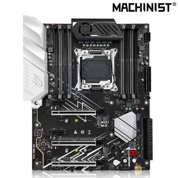 Machinsit X99 Motherboard LGA 2011-3 Supports Intel Xeon E5 full range of CPU DDR4 RAM memory USB3.0 ATX Server X99 MR9D PLUS