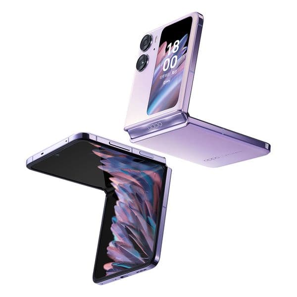 Original Oppo Find N2 Flip Foldable 5G Mobile Phone Smart 8GB RAM 256GB ROM Dimensity 9000 Plus 50MP NFC Android 6.8" 120Hz Display Folding Fingerprint ID Face Cell Phone