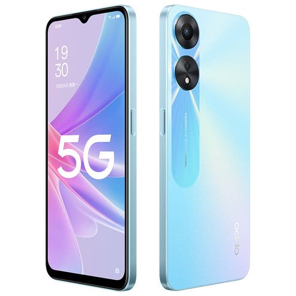 Original Oppo A58 5G Mobile Phone Smart 8GB RAM 128GB 256GB ROM Octa Core MTK Dimensity 700 50.0MP Android 6.56" 90Hz Full Display NFC OTG 5000mAh Fingerprint ID Cellphone