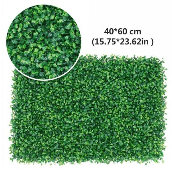 40x60cm Green Grass Artificial Turf Plants Garden Ornament Plastic Lawns Carpet Wall Balcony Fence For Home Decor Decoracion