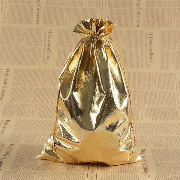 Natural Cotton Linen Gift Bag Burlap Drawstring Bags Wedding Jewelry Storage Pouches for Baby Shower Birthday Christmas