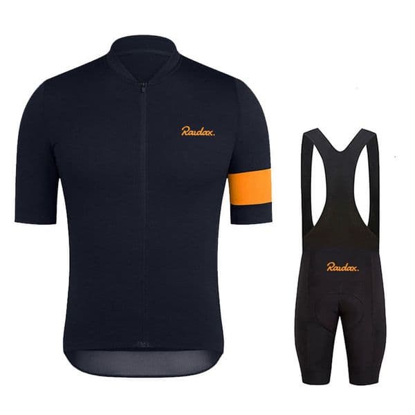 2025--Cycling Jersey Sets Raudax Men Short Sleeve Ropa Ciclismo Hombre Summer Clothing Triathlon Bib Shorts Suit Bike Uniform