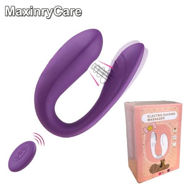 Vibrators Sucking Dildo Vibrator 10 Intense Modes Sex Toys for Women G Spot Clitoris Stimulator with Remote Control U Shape Adult Sexo 230803