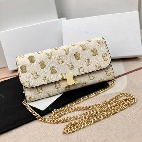 Top Quality Designer totes Fashion Women Shoulder Bags Chain Messenger Bag Leather Handbags luxury Cosmetic Crossbody Bags women Wallet Wholesale