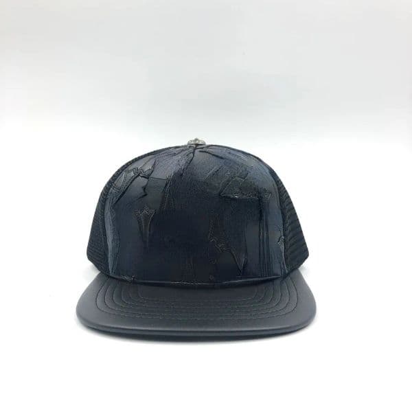 Casquette Designer Leather Flat Baseball Hat Fashion Street Trucker Cap High Quality Cap for Men Women