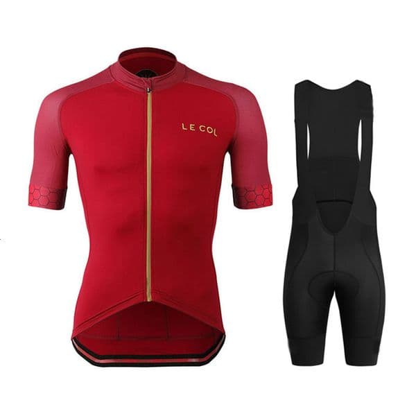 Designer Cycling Jersey Clothes Set 2026 New Cycling Jersey Sets 2026 Arrival Summer Men S LE COL Short Sleeve Set riding suit outfit Mountain MTB Race Outdoo